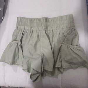 FP Movement by Free People Sage Green Athletic Shorts